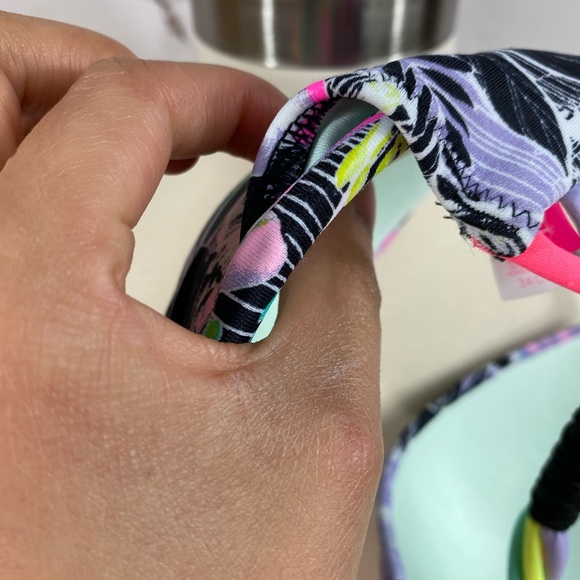 34C VS Floral Strapy Bikini Top - Picture 12 of 12